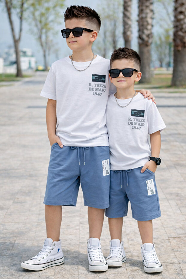 Boy's Style Shorts Set - Age 7/15 - 31687