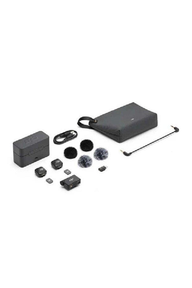 Mic Mini (2 TX + 1 RX + Charging Case)