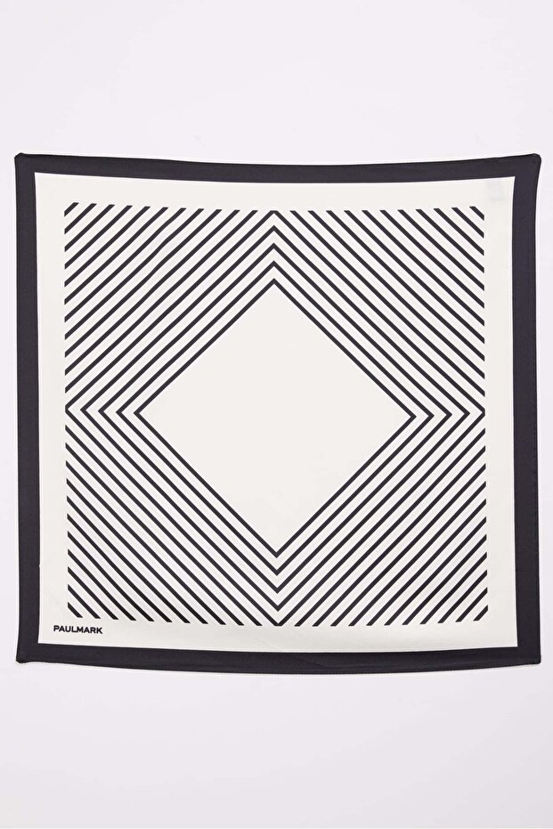 Women's Geometric Striped Bandana