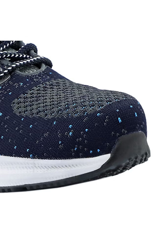 CFR Low Ankle Steel Toe Safety Shoe, Navy Blue/Grey 43 SIZE