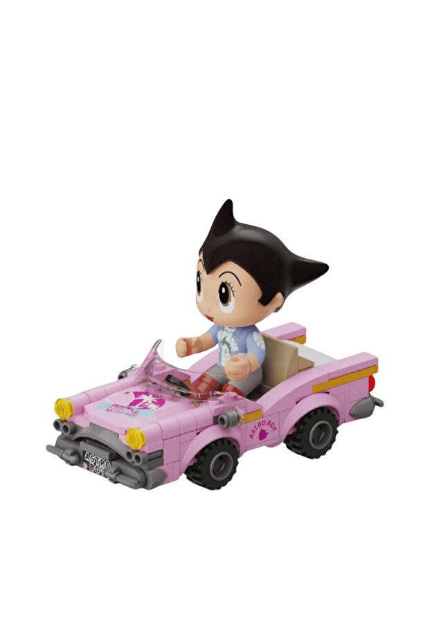 Vintage Car Buildable Figures by