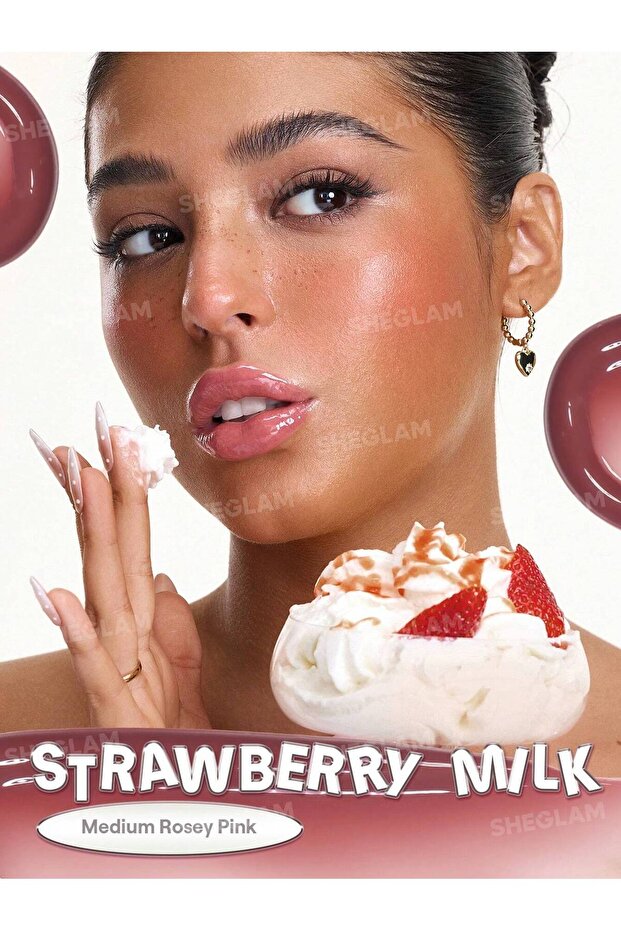 Glass Lock Air Gloss-Strawberry Milk - 6