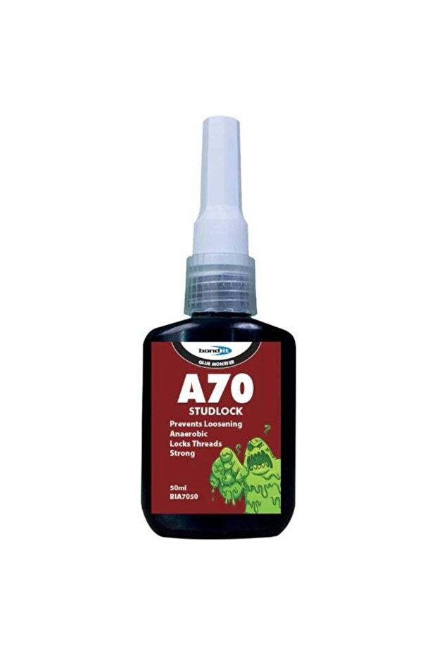 Bond-It A70 Studlock Green High Strength Anaerobic Studlocker - Locks Coarse Threads & Prevents Loos