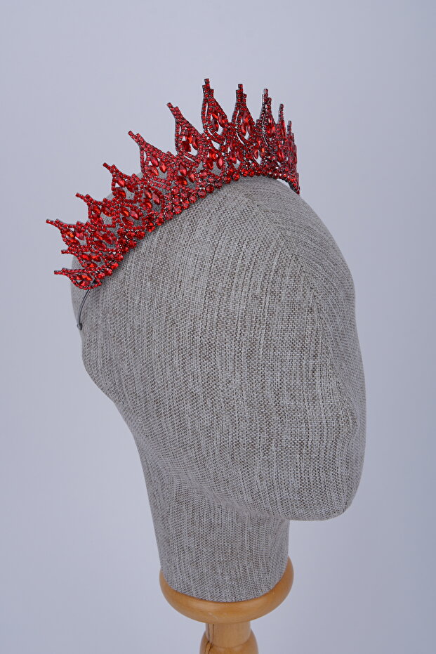 Crystal Stone Bridal Crown Henna Night Wedding Party Hair Accessory Stylish Design