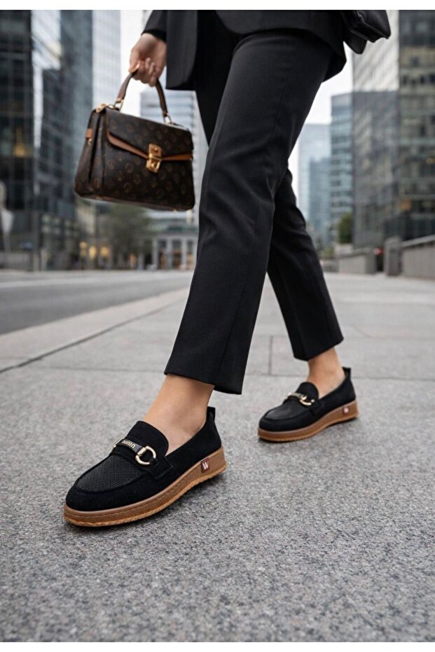 Soft Leather Orthopedic Flexible Non-Slip Sole Suitable for Daily Use Shoes Ballet Flats