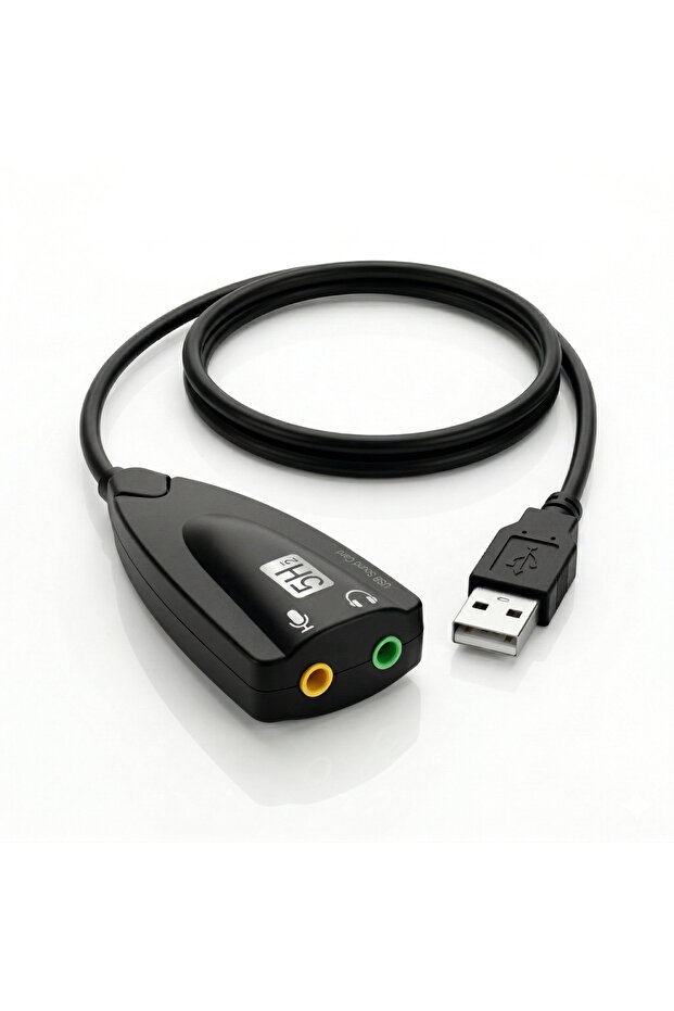محول USB إلى مقبس 3.5 ملم، محول USB إلى سماعة رأس وميكروفون وبطاقة صوت ومحول ستيريو للكمبيوتر المحمول