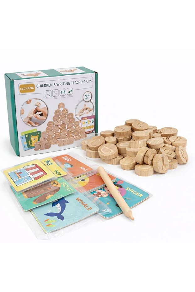 Wooden Writing Teaching Aid – Fun & Engaging Learning Tool!