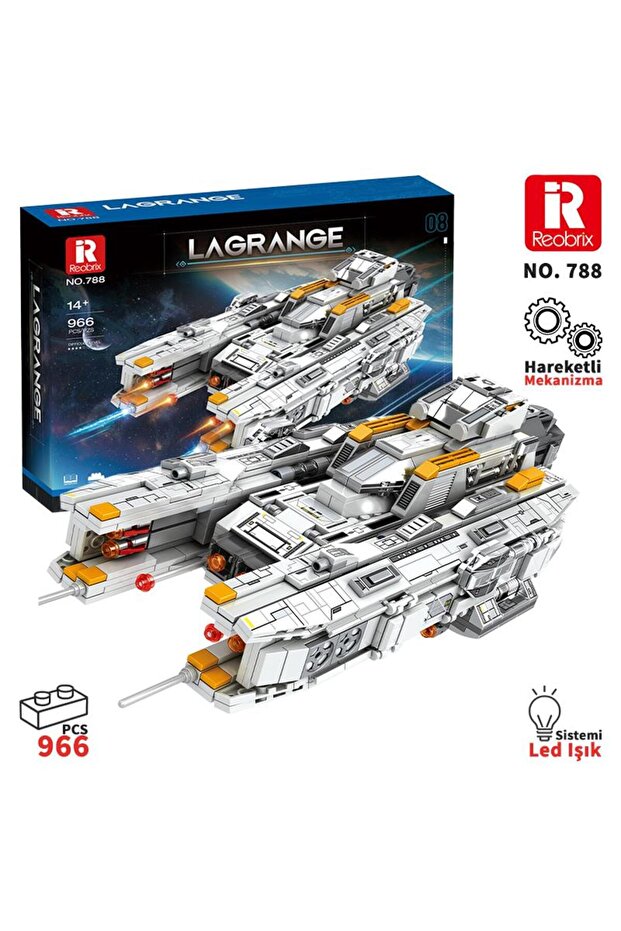 788 مجموعة مكعبات بناء إبداعية من سلسلة Infinite Universe Lagrange CV-11003 (إنفينيت يونيفرس لاجرانج)
