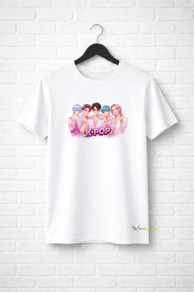 K-Pop Boys Printed T-Shirt
