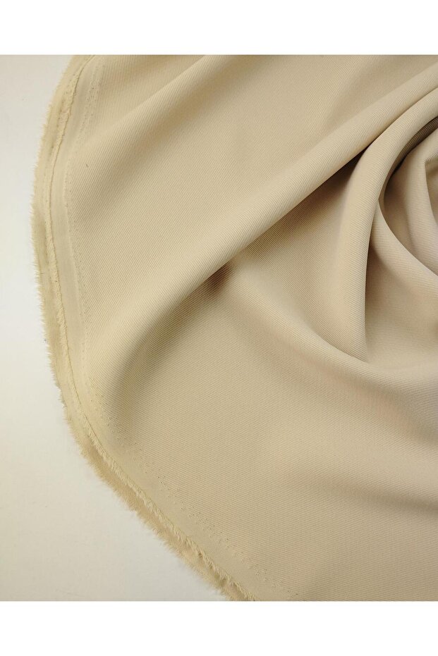 Cream Beige Crepe Fabric 150X200Cm