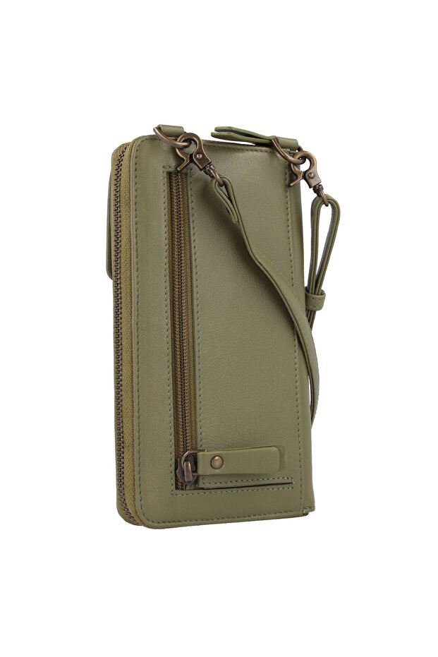 Peru Handytasche Leder 10 cm - 4