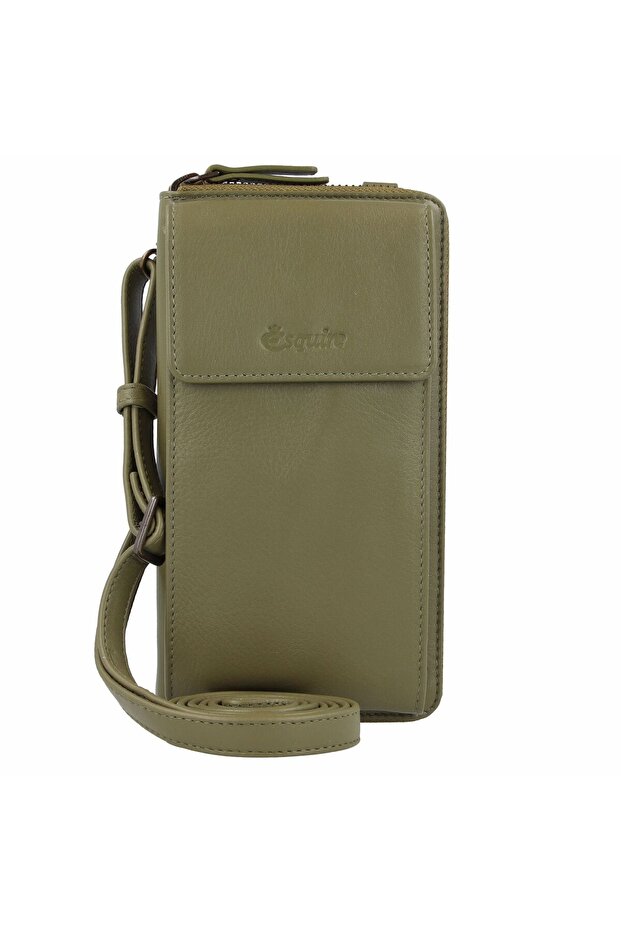 Peru Handytasche Leder 10 cm - 1