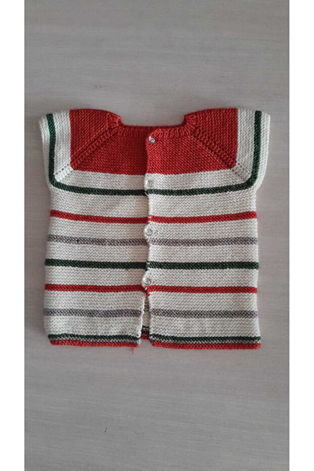Children's Vest 2-3 Years Old Is Knitted from Nako Elit Baby