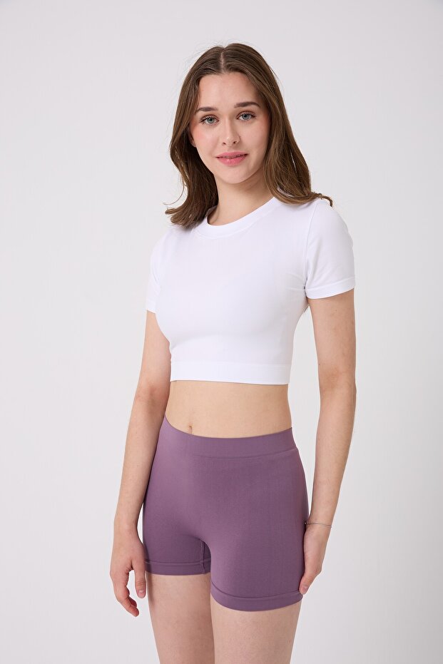Dikişsiz Basic Kadın Boxer - 2