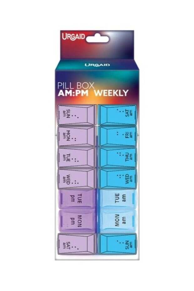 Pill Box AM:PM Weekly