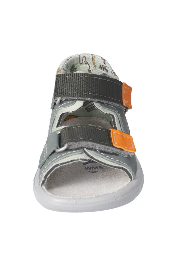 Pepino by Rıcosta-Frankie-Khaki Gray Ergonomic Men's Sandals