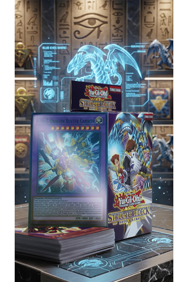 Seto Kaiba Classic Structure Deck (Turkish) – Yugioh Card Collection Set 50+ Holo Cards Chance
