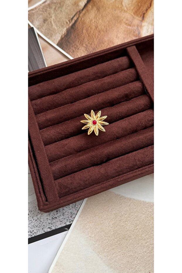 Adjustable flower ring - 3