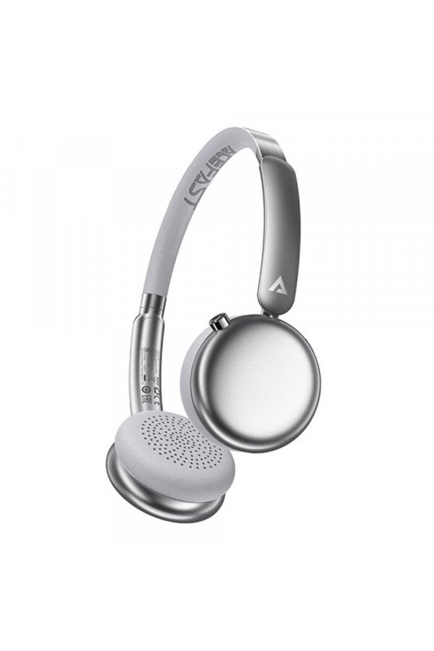 Casti Stereo Wireless H8, Bluetooth, A2DP, ANC, Argintiu