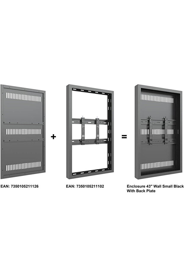 Placa spate LCD MB-1126, 43", negru - 4