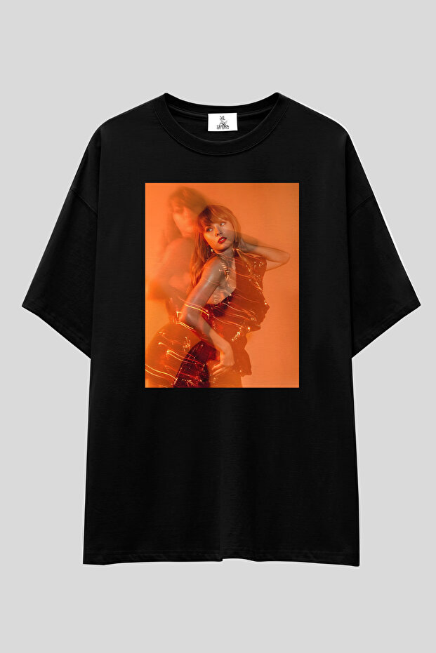 Taylor Swift T-Shirt | Unisex 100% Cotton Black & White Printed Custom Design Tee