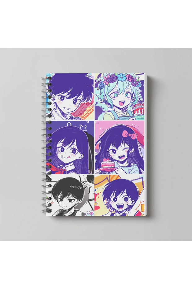 Omori Anime A4 Size 60 Sheets Unlined Character Printed