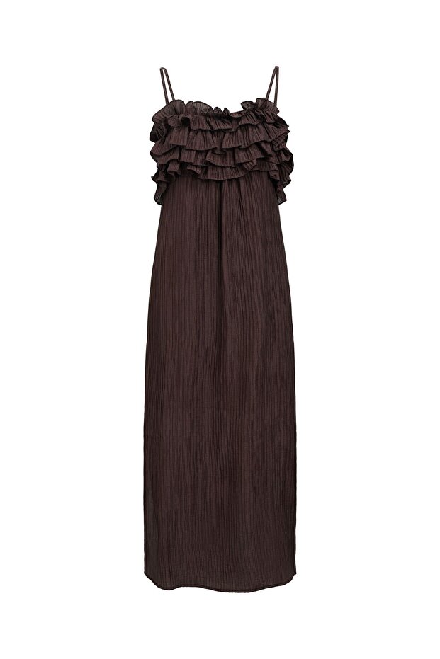 Maxikleid Volant - 2