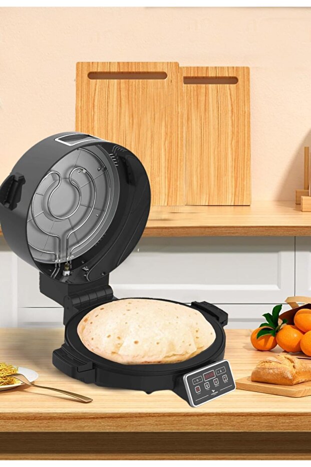 3-in-1 Electric Roti & Arabic Bread Maker - 2