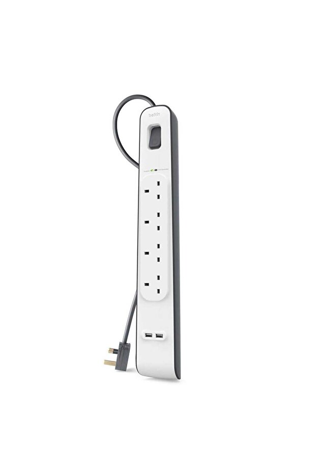 Surge Protector 4 Outlet With USB Port