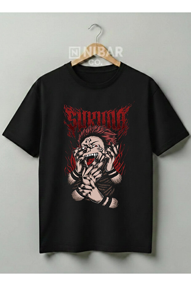 Jujutsu Kaisen Printed Anime Design Unisex Premium Printed 100% Cotton T-Shirt