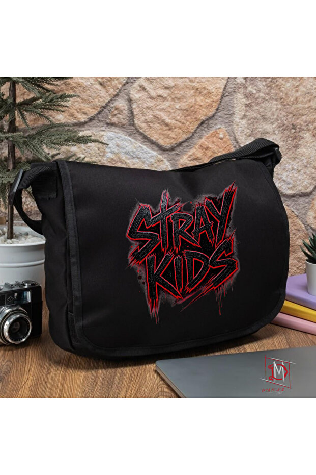Stray Kids Printed Messenger Bag