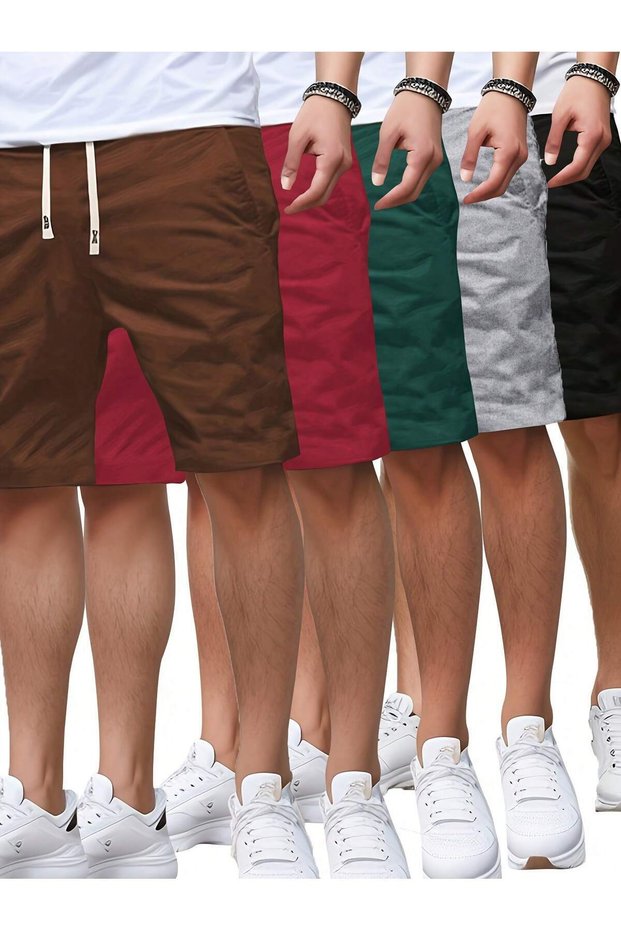 5-Pack Men's Combed Cotton Shorts Gollingerx Sportwear Company