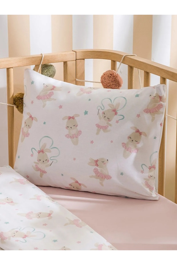 Lcw Home Rabbit Printed Baby Boy Duvet Cover Set