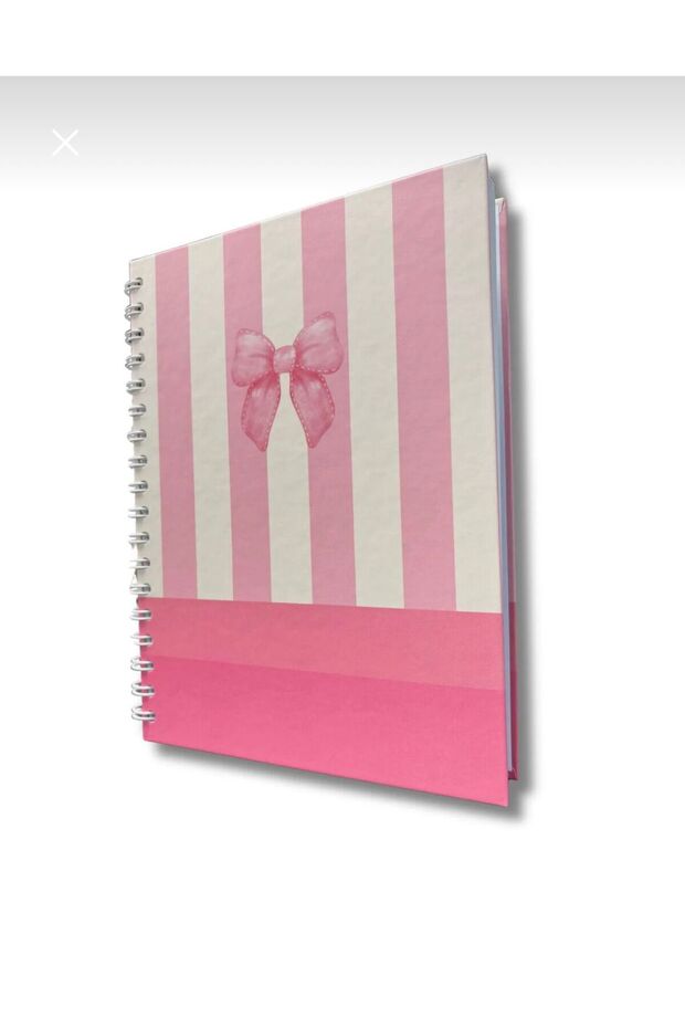 دفتر ملاحظات مربع بغلاف صلب حلزوني - 17x24 سم