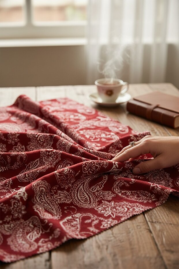 100% Viscose Soft Textured Twill Woven Belmando Fabric | 1 Meter | Width: 150cm