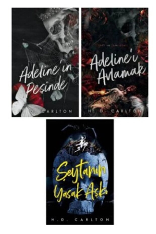 Adeline in Pursuit - Hunt for Adeline - the Forbidden Love of the Devil - (Set of 3)