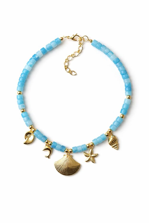 Sea Shell Charm Soft Necklace