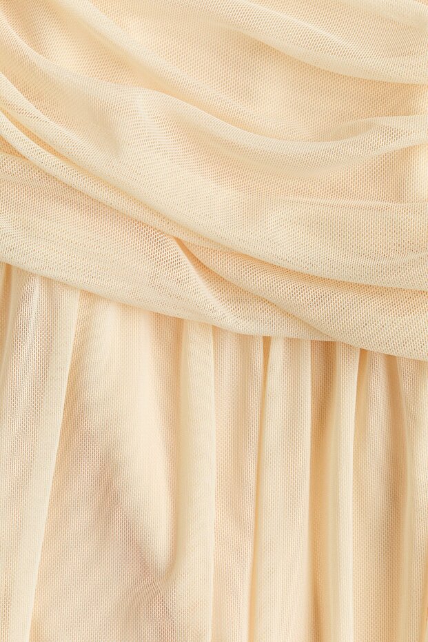 Drapeli File Elbise - 4