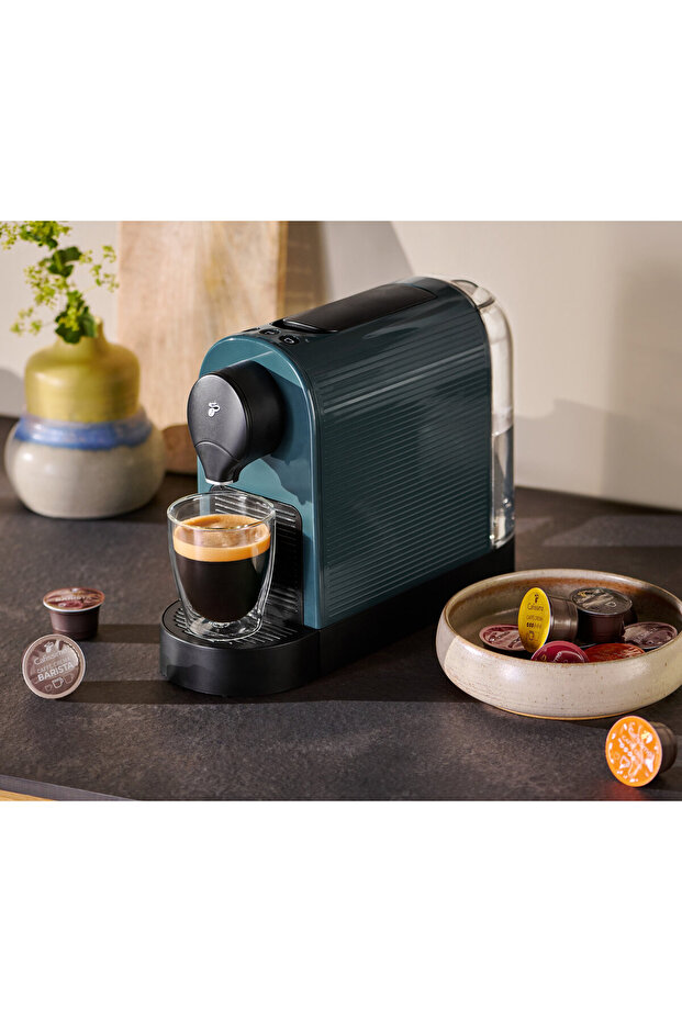 Cafissimo Pure Plus Capsule Coffee Maker, Deep Teal - 1