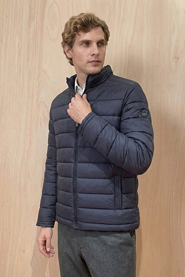 Oslo Navy Blue Inflatable Jacket - 3