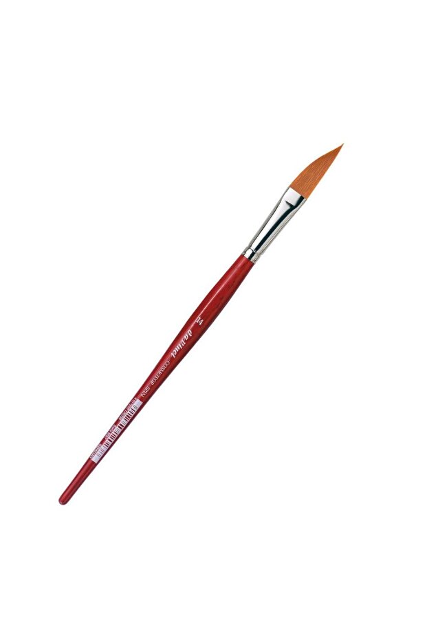 5587 Series Brush No:14 Cosmotop Spin Synthetic Side Cut Watercolor Line Brush