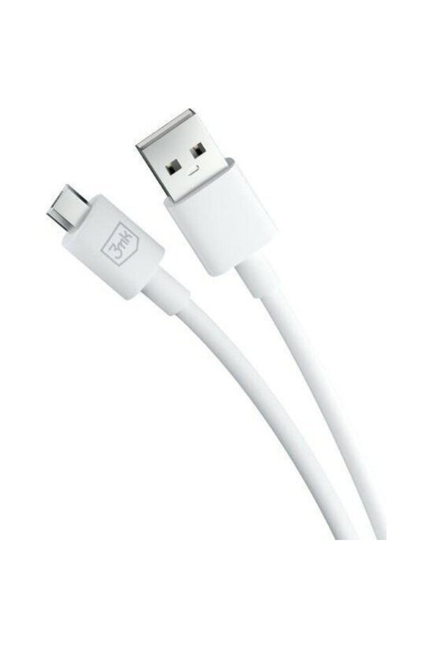 Cablu USB Hyper A to Micro 1.2m 5V 2,4A , alb