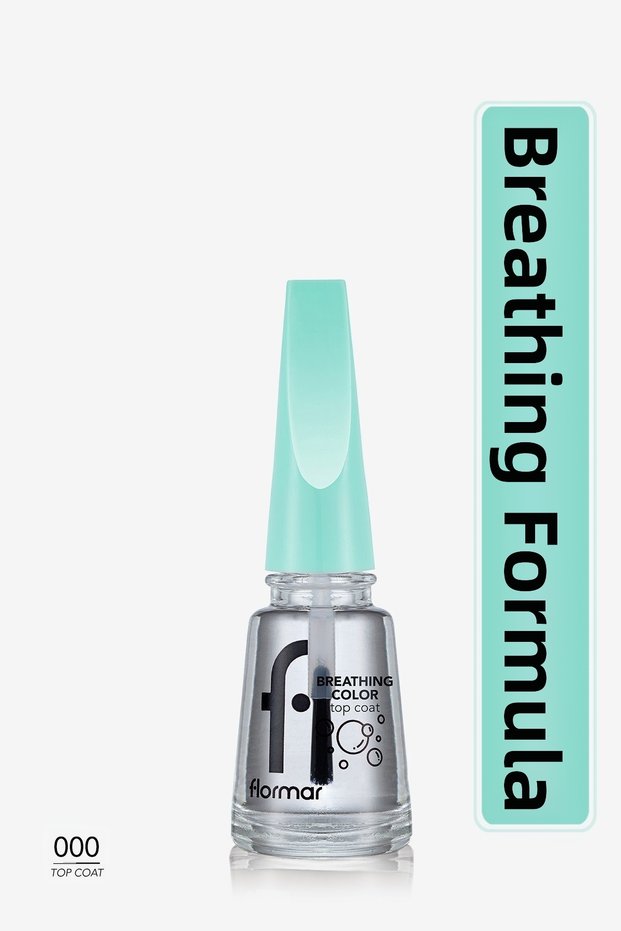 Breathable Lasting Nail Polish - Breathing Color Nail Enamel -000 Top Coat- 4251903325516