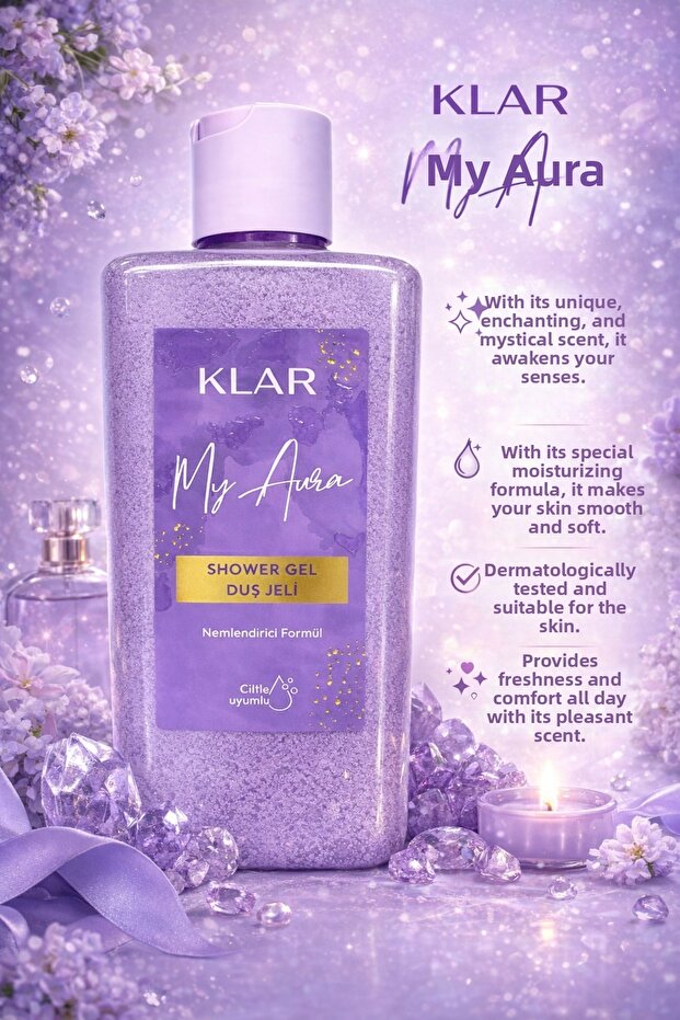 My Aura Shower Gel Moisturizing Formula 500 ml