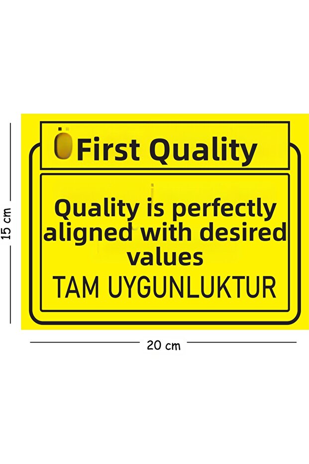 Metal Quality Fully Compliant with Desired Standards 15X20 cm Warning Occupational Safety Sign