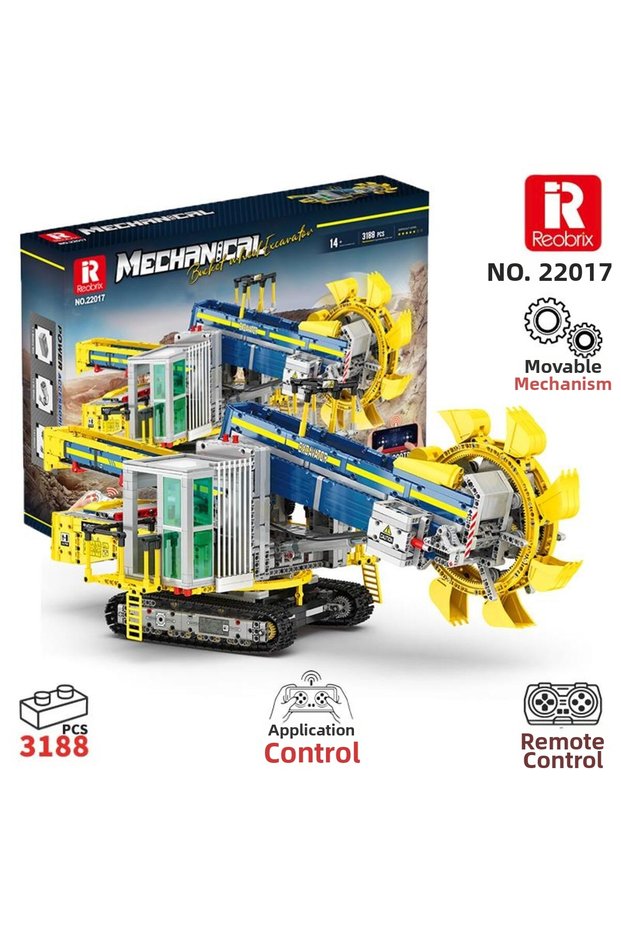 Technic 22017 Bucket Wheel Excavator Controlled & Motorized Building Block Set Building (Bucket Wheel Exc