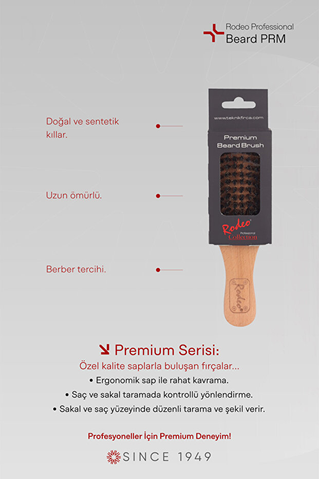 Premium Fade Beard Comb Brush - 2