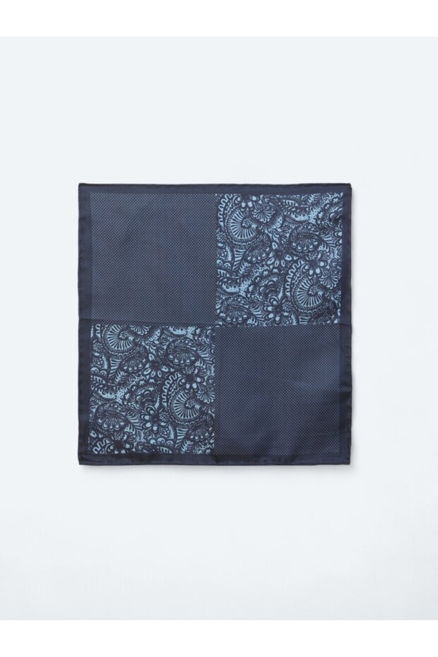 Navy Blue Handkerchief - 1