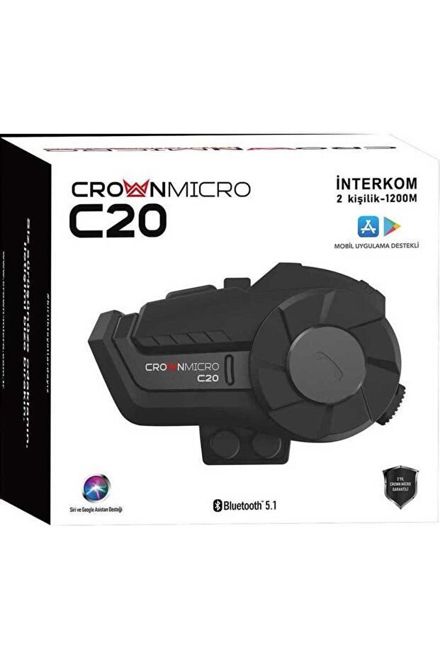 C20 BLUETOOTH VE INTERCOM SİSTEMİ - 1