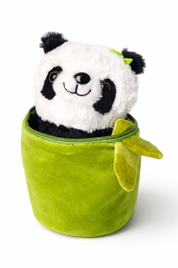 Çantada Saklanan Panda Peluş - 5
